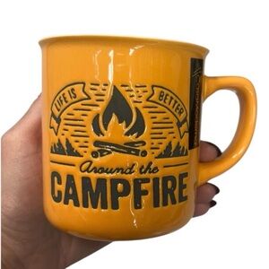 Campfire Ceramic Mug - Orange